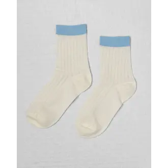 UNIFIED CHAUSSETTES SUNDAYS SOCKS - BLUEBELL STRIPE