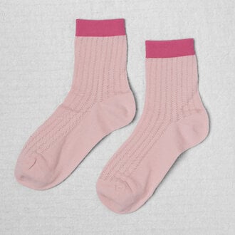 UNIFIED CHAUSSETTES SUNDAYS SOCKS - BUBBLEGUM SOLID