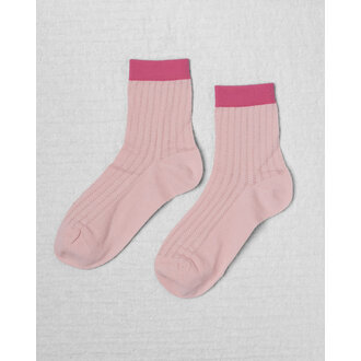 UNIFIED CHAUSSETTES SUNDAYS SOCKS - BUBBLEGUM SOLID