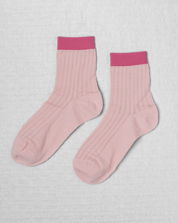 UNIFIED CHAUSSETTES SUNDAYS SOCKS - BUBBLEGUM SOLID
