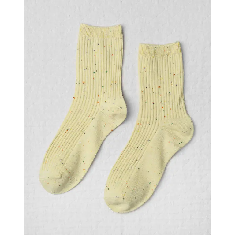 UNIFIED CONFETTI SOCKS - DAFFODIL