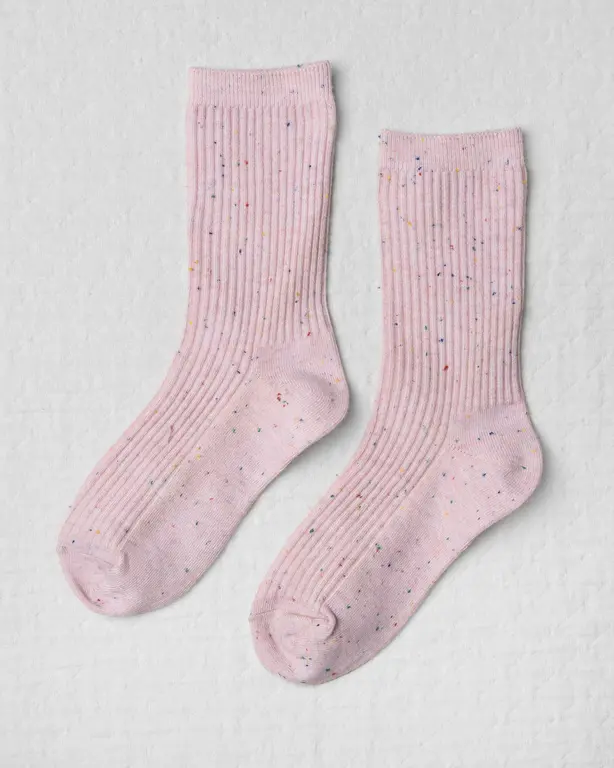 UNIFIED CHAUSSETTES CONFETTI SOCKS - COTTON CANDY