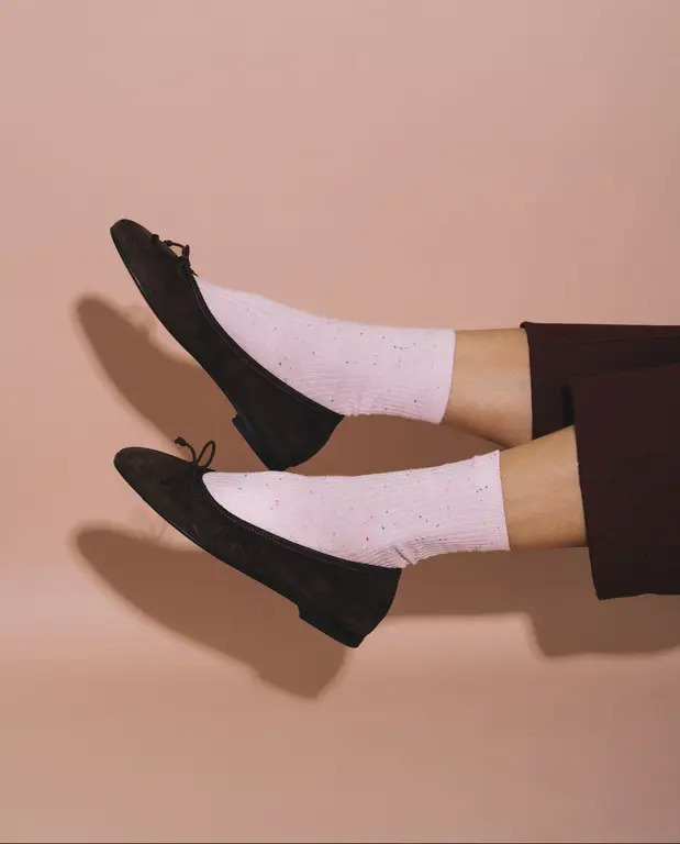 UNIFIED CHAUSSETTES CONFETTI SOCKS - COTTON CANDY
