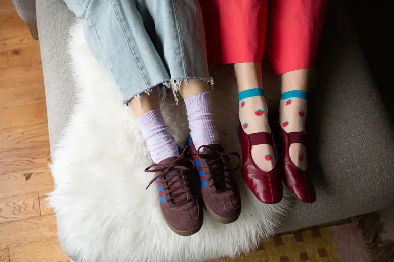 UNIFIED CHAUSSETTES CONFETTI SOCKS - COTTON CANDY