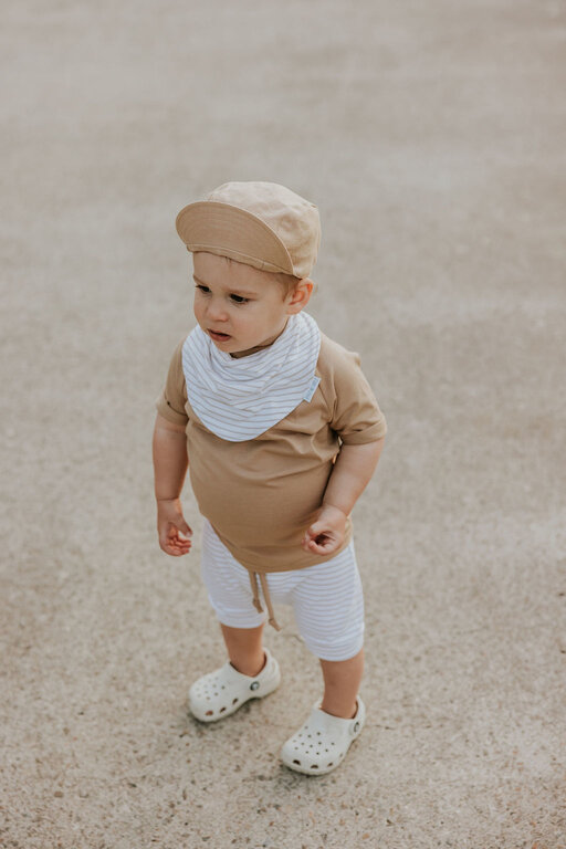 ZAK & ZOÉ BAVOIR DRAPÉ - LIGNÉ BEIGE