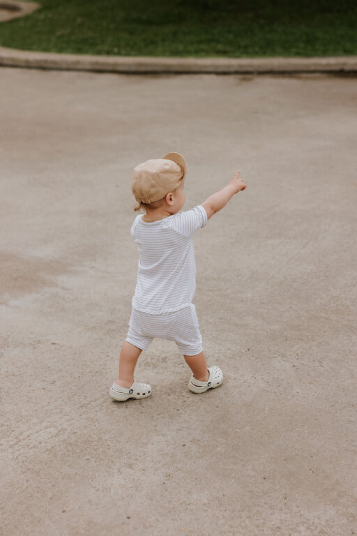 ZAK & ZOÉ ROMPER D'ÉTÉ - LIGNÉ BEIGE