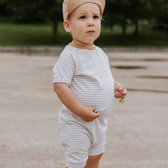 ZAK & ZOÉ ROMPER D'ÉTÉ - LIGNÉ BEIGE