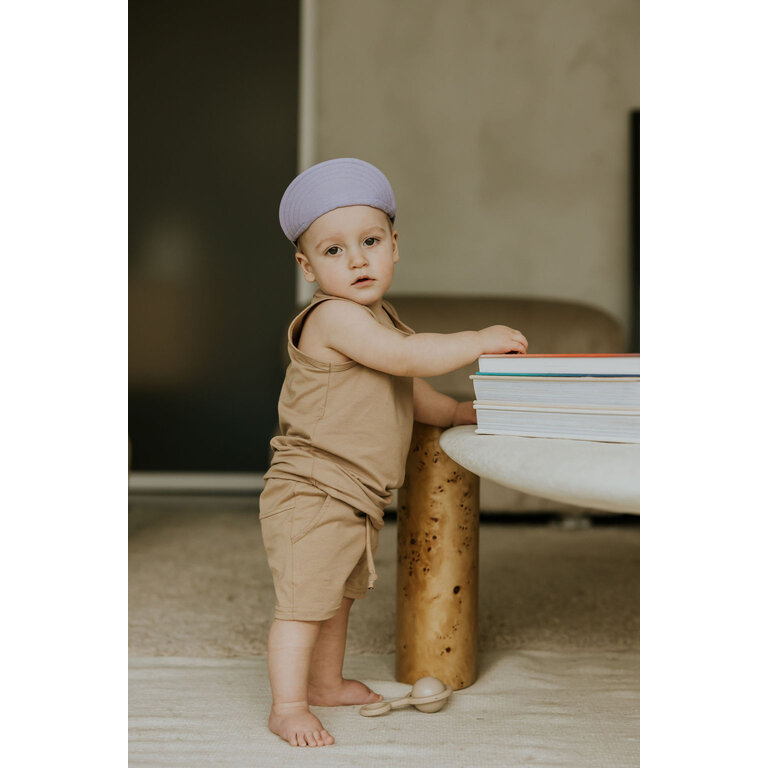 ZAK & ZOÉ POCKET SHORTS - BEIGE