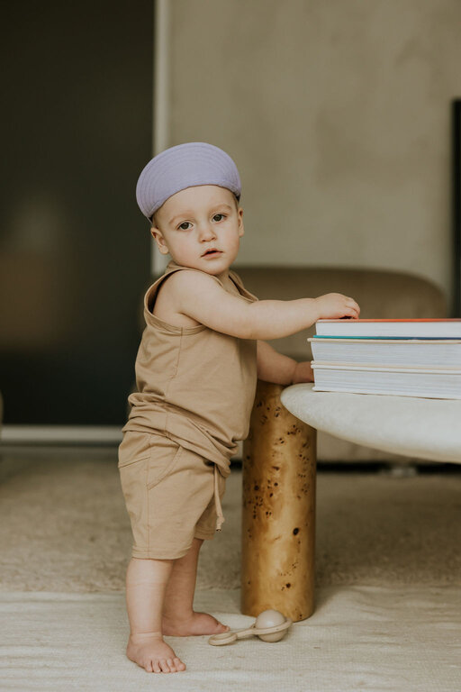 ZAK & ZOÉ SHORT À POCHE - BEIGE