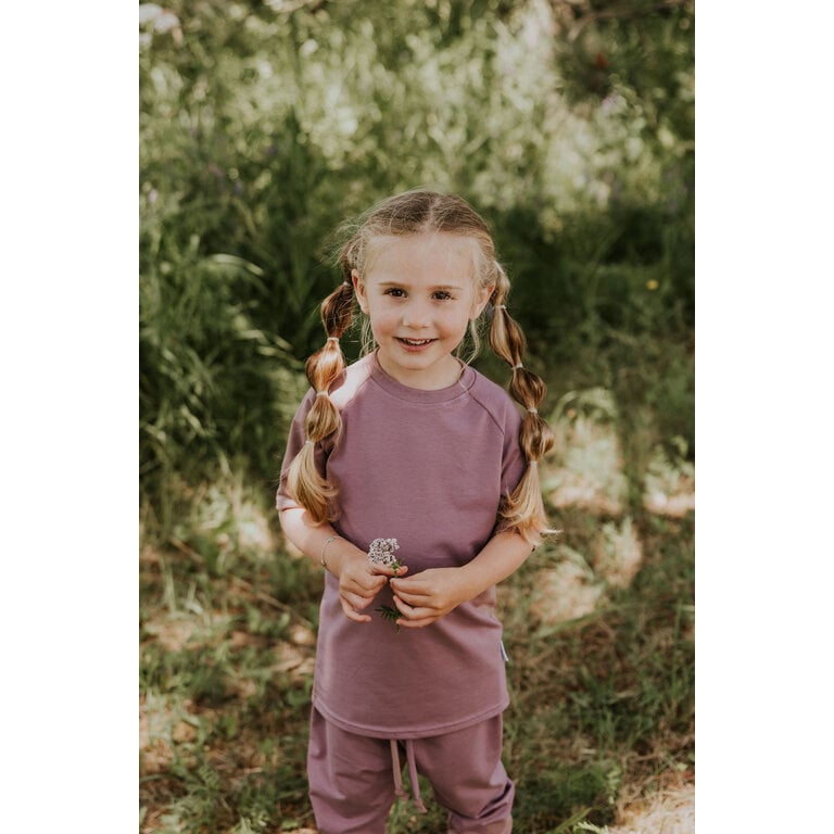 ZAK & ZOÉ BAMBOO T-SHIRT - MAUVE
