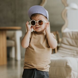 ZAK & ZOÉ T-SHIRT EN BAMBOU - BEIGE