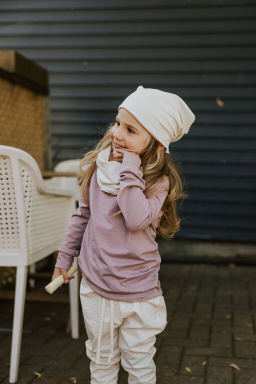 ZAK & ZOÉ CHANDAIL MANCHES LONGUES - LILAS