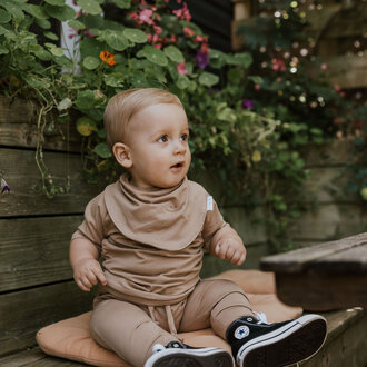 ZAK & ZOÉ BAVOIR DRAPÉ - BEIGE