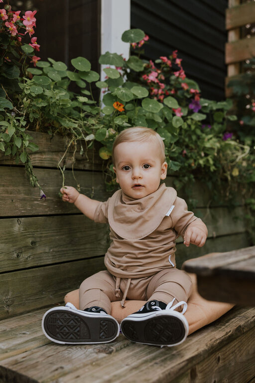 ZAK & ZOÉ BAVOIR DRAPÉ - BEIGE
