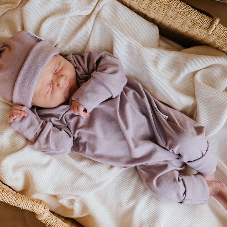 ZAK & ZOÉ ROMPER EN BAMBOU - LILAS