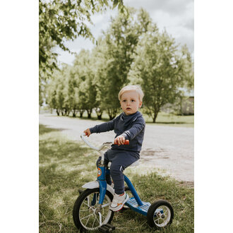 ZAK & ZOÉ ROMPER EN BAMBOU - BLEU FRANÇAIS
