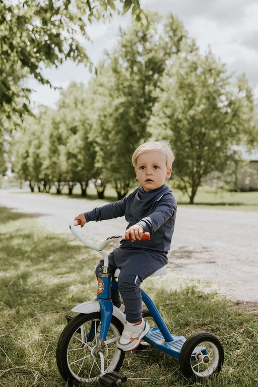 ZAK & ZOÉ ROMPER EN BAMBOU - BLEU FRANÇAIS