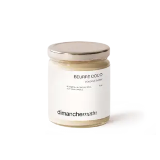 DIMANCHE MATIN CHANDELLE 8 OZ - BEURRE COCO