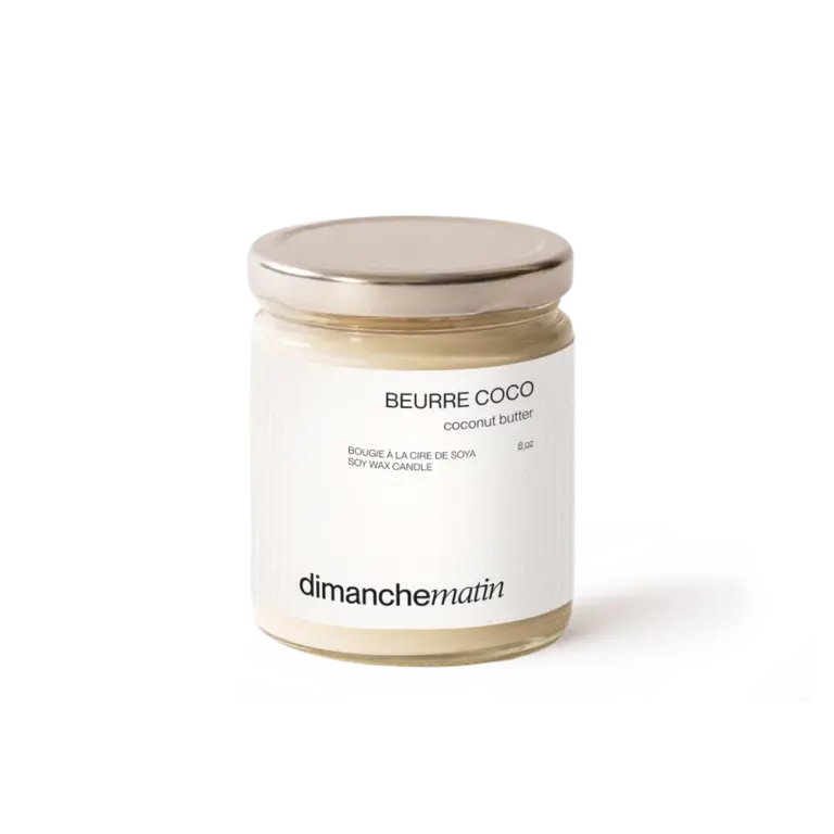 DIMANCHE MATIN 8 OZ CANDLE - COCONUT BUTTER
