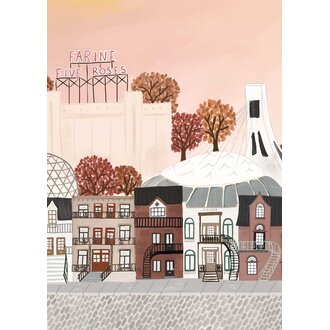 MIMI & AUGUST MIMI & AUGUST - AFFICHE  (8 X 10) - MONTRÉAL
