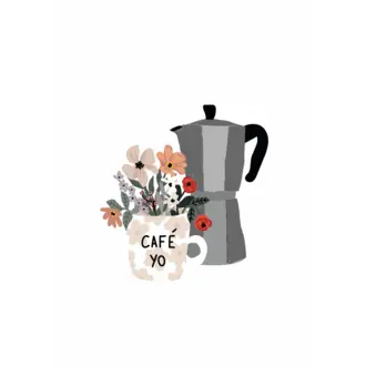 MIMI & AUGUST MIMI & AUGUST - AFFICHE  (8 X 10) - FLORAL MORNING