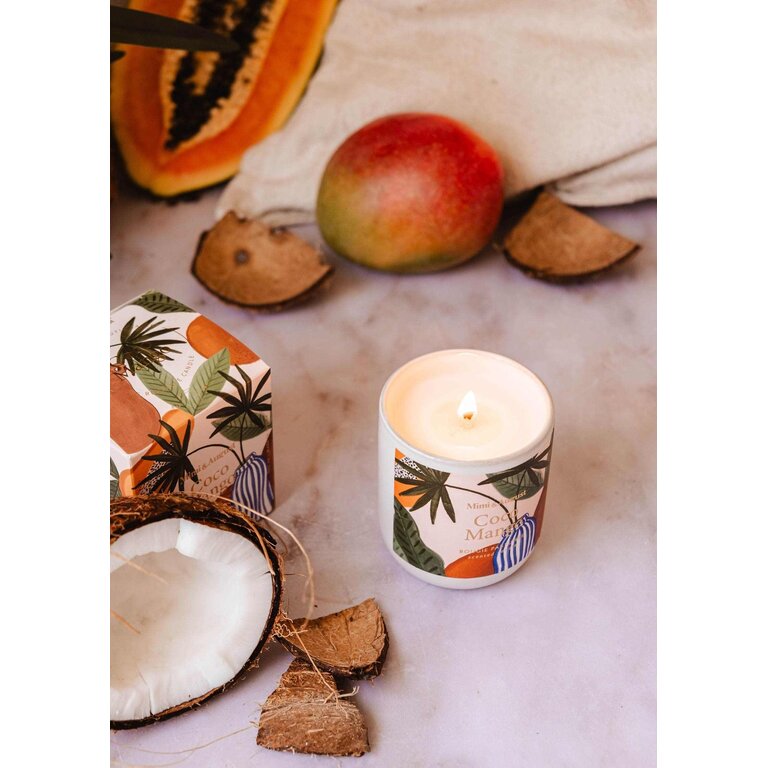 MIMI & AUGUST BOUGIE DE SOJA - COCO MANGO