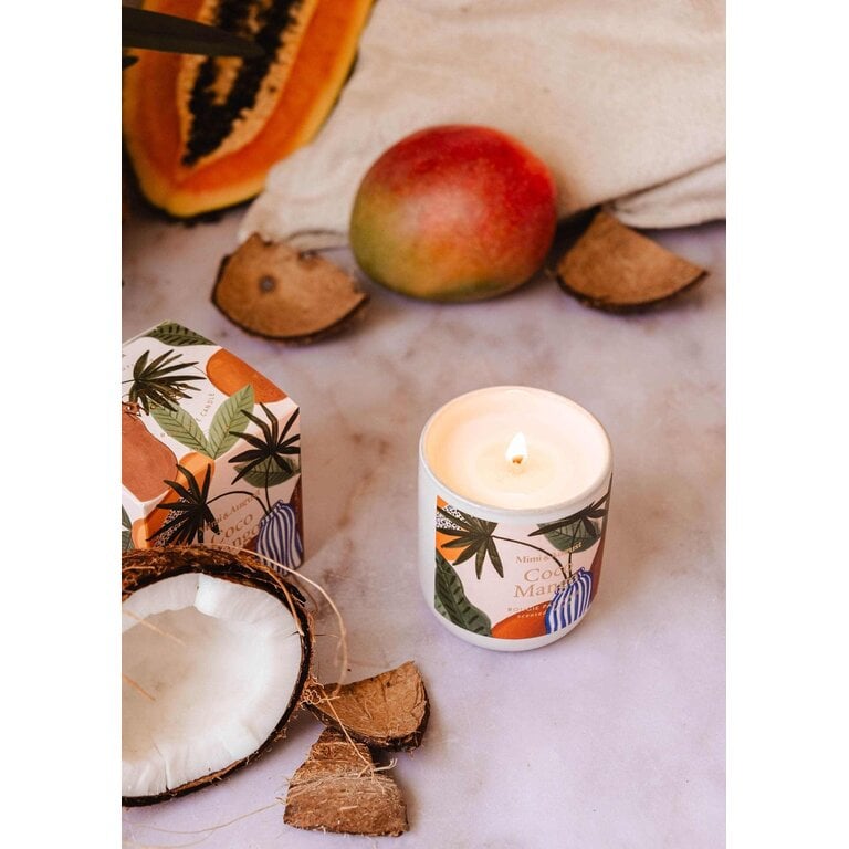 MIMI & AUGUST SOY CANDLE - COCO MANGO