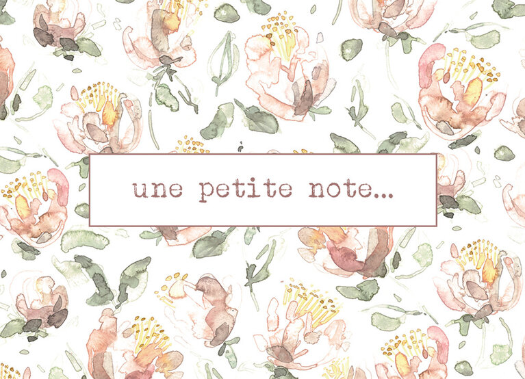 STÉPHANIE RENIÈRE MINI CARTE DE SOUHAITS -  EUGENIE 1M