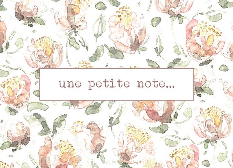 STÉPHANIE RENIÈRE STÉPHANIE RENIÈRE - MINI CARTE DE SOUHAITS -  EUGENIE 1M