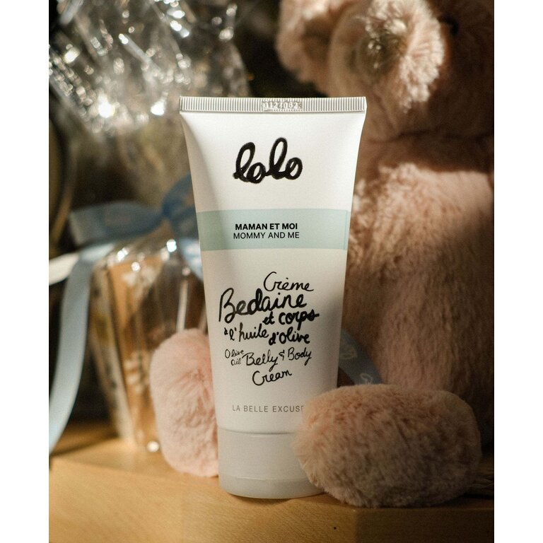LOLO & MOI CRÈME BEDAINE ET CORPS À L'HUILE D'OLIVE - 150 ML