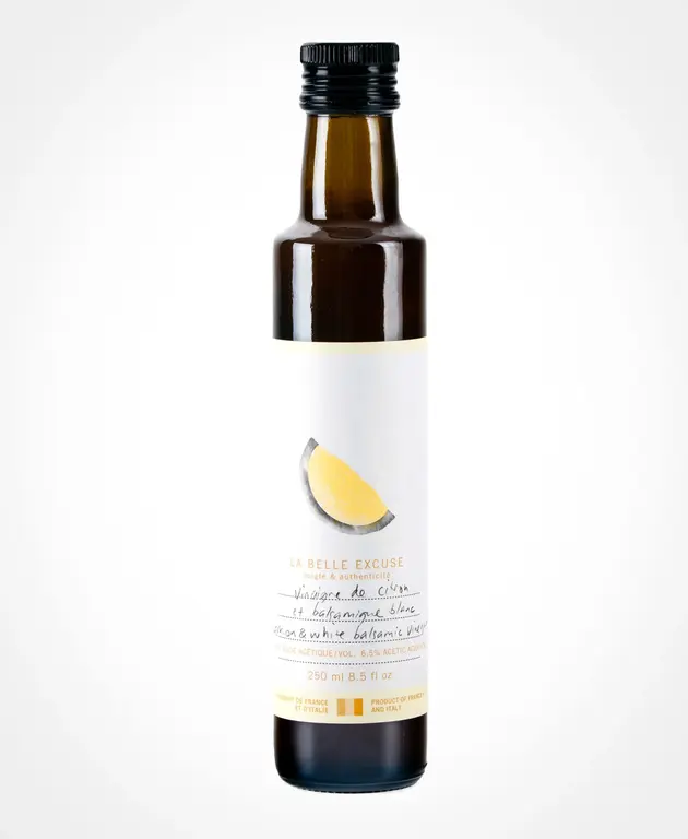 LA BELLE EXCUSE LA BELLE EXCUSE - VINAIGRE DE CITRON ET BALSAMIQUE BLANC