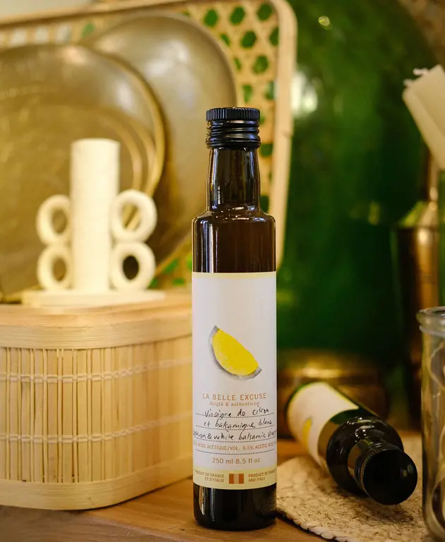 LA BELLE EXCUSE LA BELLE EXCUSE - VINAIGRE DE CITRON ET BALSAMIQUE BLANC