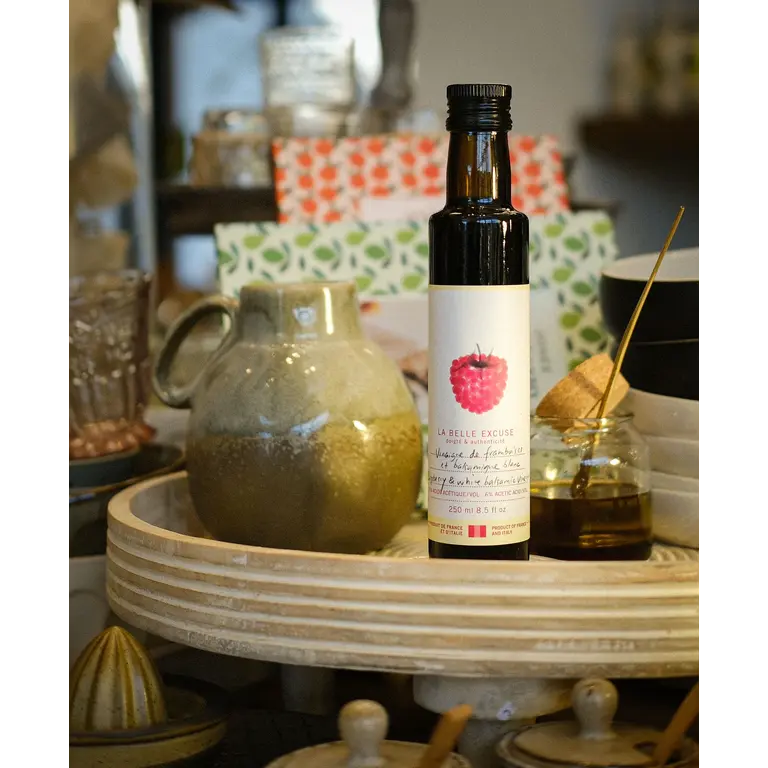 LA BELLE EXCUSE RASPBERRY AND WHITE BALSAMIC VINEGAR