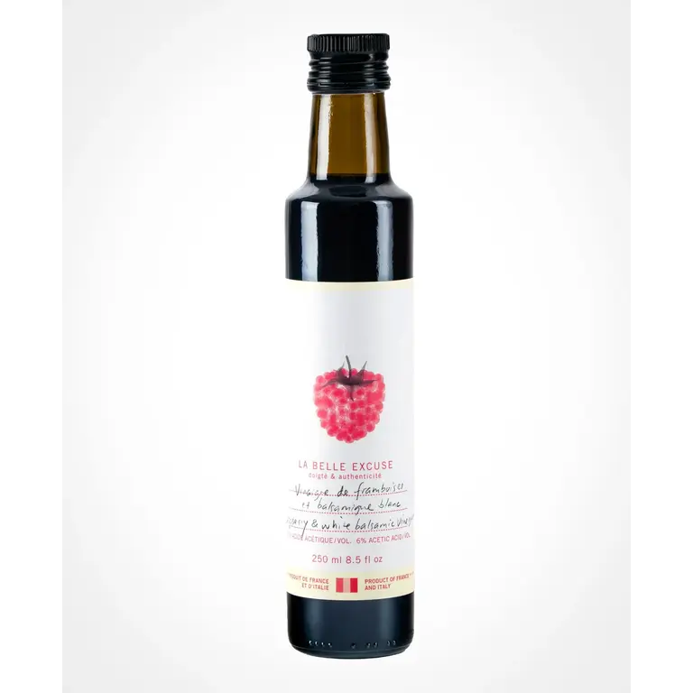 LA BELLE EXCUSE RASPBERRY AND WHITE BALSAMIC VINEGAR