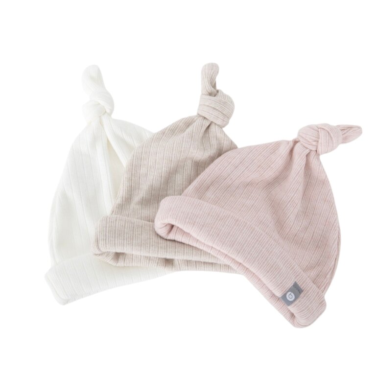 BALUCHON BALUCHON - BONNET NOUVEAU-NÉ (0-3 MOIS) EFFET CACHEMIRE - ROSE 2006