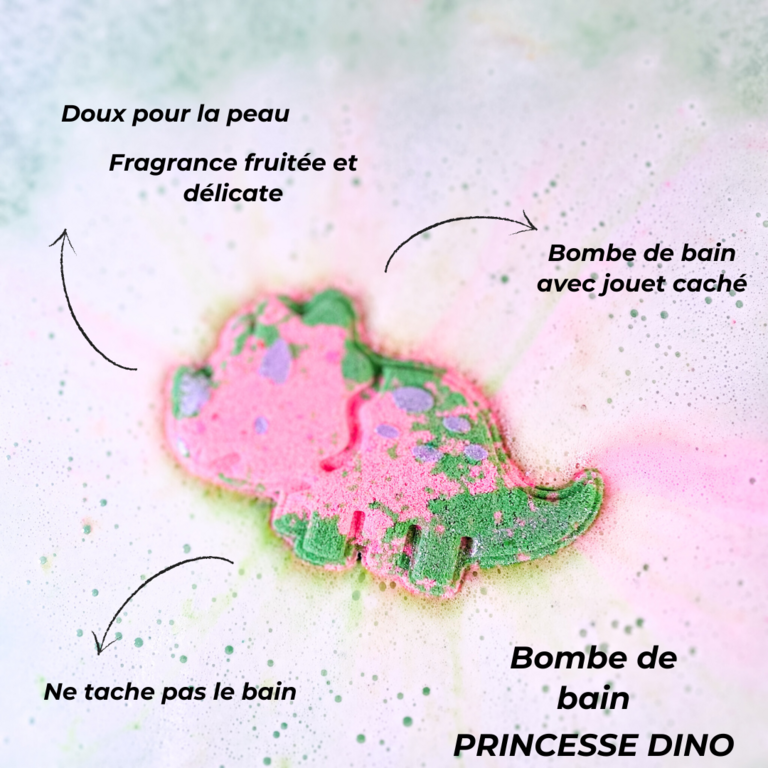 LA FABRIK LA FABRIK - BOMBE DE BAIN SURPRISE - PRINCESSE DINO