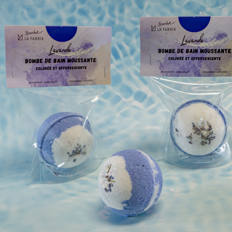 LA FABRIK SPHERE BATH BOMB - LAVENDER