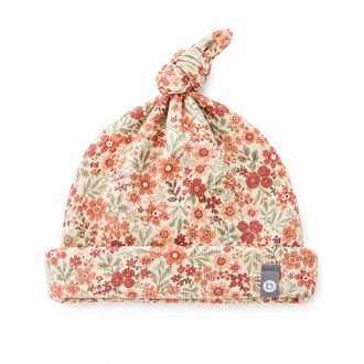 BALUCHON BONNET NOUVEAU-NÉ (0-3 MOIS) - FLEURI 1886