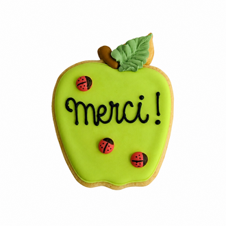 LA DENT SUCRÉEE BISCUIT -  POMME MERCI