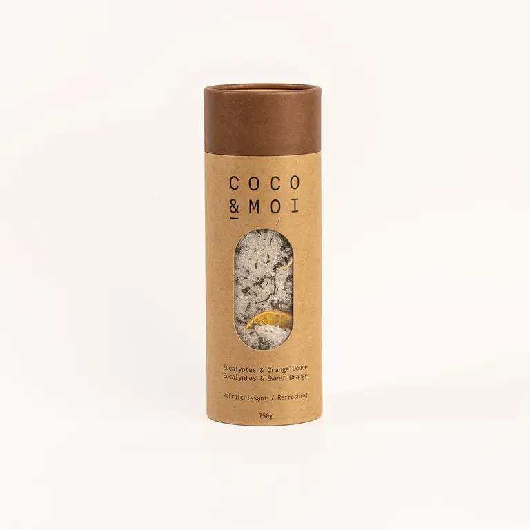 COCO & MOI SELS DE BAIN - EUCALYPTUS & ORANGE DOUCE