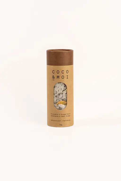 COCO & MOI COCO & MOI - SELS DE BAIN - EUCALYPTUS & ORANGE DOUCE
