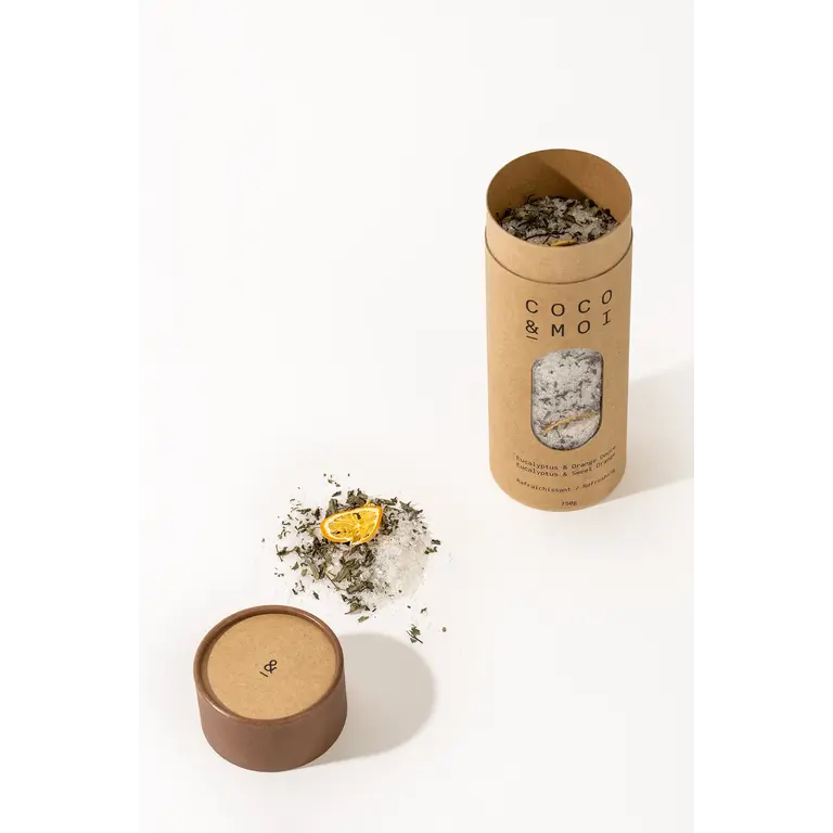COCO & MOI SELS DE BAIN - EUCALYPTUS & ORANGE DOUCE