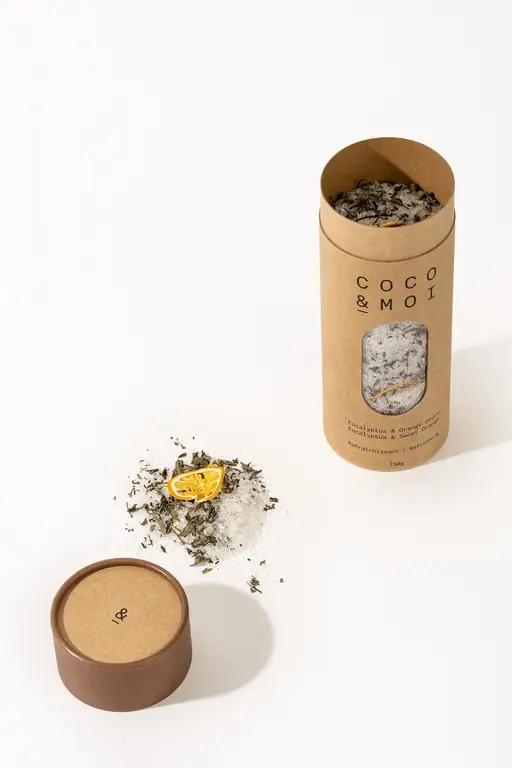 COCO & MOI COCO & MOI - SELS DE BAIN - EUCALYPTUS & ORANGE DOUCE