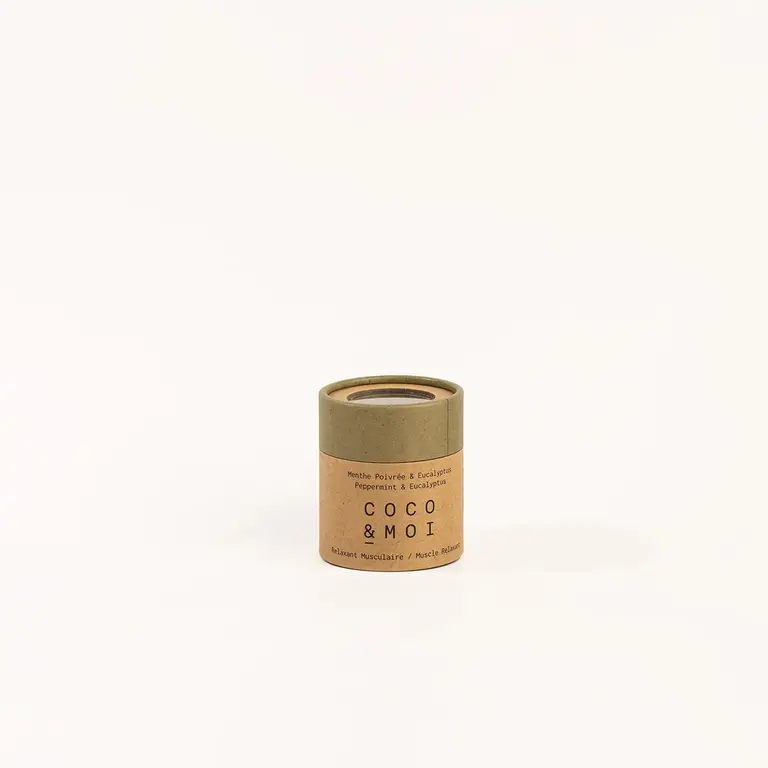 COCO & MOI BOMBE DE BAIN - MENTHE POIVRÉE & EUCALYPTUS