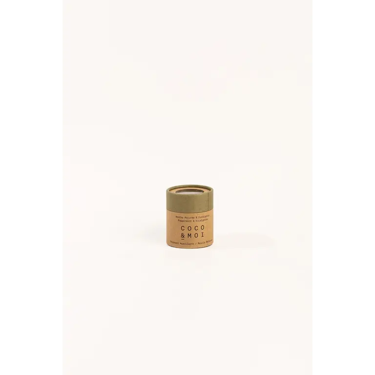 COCO & MOI BOMBE DE BAIN - MENTHE POIVRÉE & EUCALYPTUS