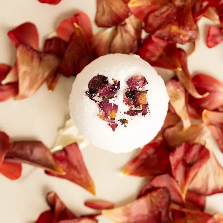 COCO & MOI BOMBE DE BAIN - ROSE & YLANG YLANG