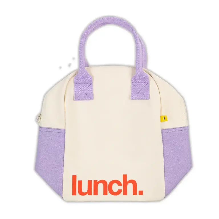 FLUF FLUF - BOÎTE À LUNCH -  «LUNCH.» LAVANDE POPPY