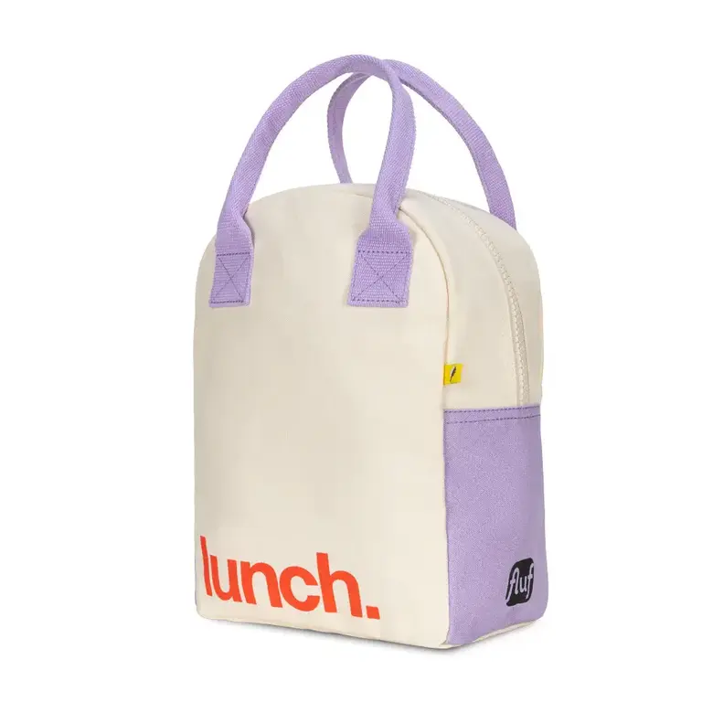FLUF FLUF - BOÎTE À LUNCH -  «LUNCH.» LAVANDE POPPY