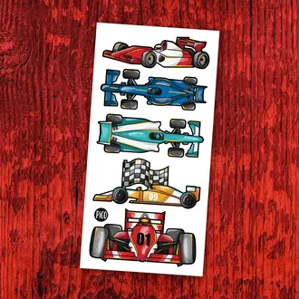 PICO TATOO TATOUAGES TEMPORAIRES - LA COURSE AUTOMOBILE