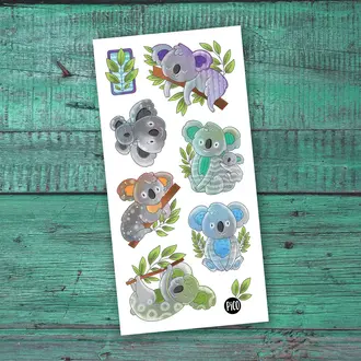 PICO TATOO TATOUAGES TEMPORAIRES - LES KOALAS COQUINS